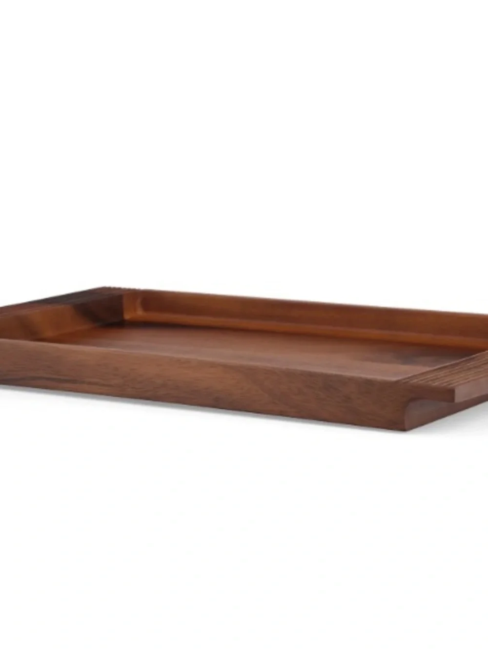 NWB - Nambe Origin Acacia Wood Tray 18inches, Wooden Serving Platter - Picture 5 of 9